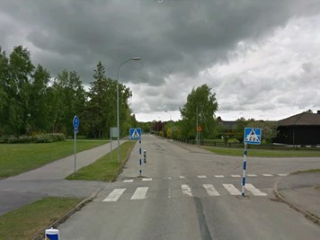 Övergångsställe eller gångpassage, 40 km/h