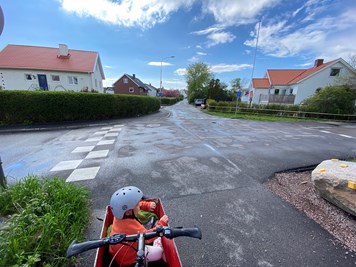 Övergångsställe eller gångpassage, 30 km/h